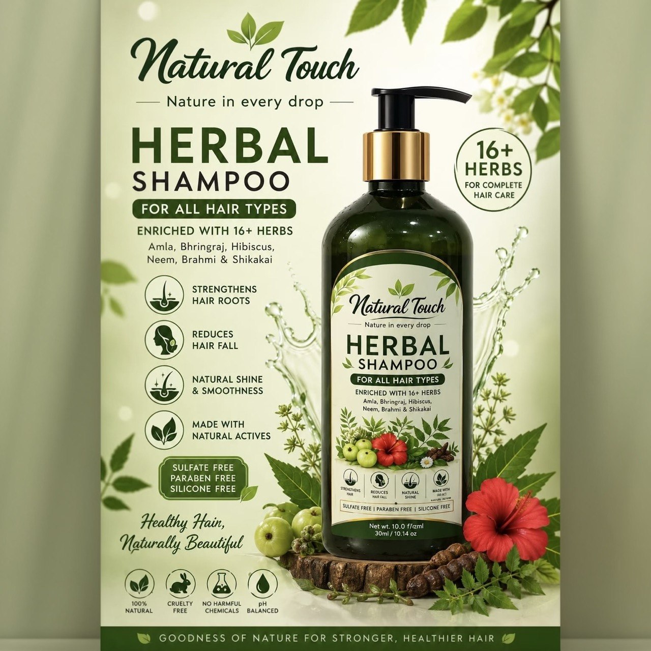Natural Touch Herbal Shampoo